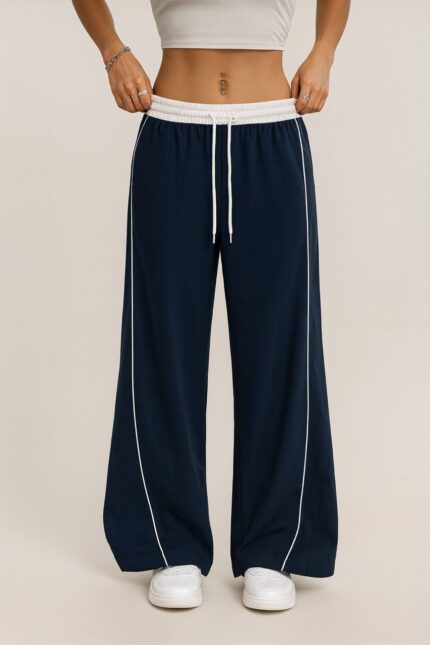 Mono pantalon deportivo azul marino